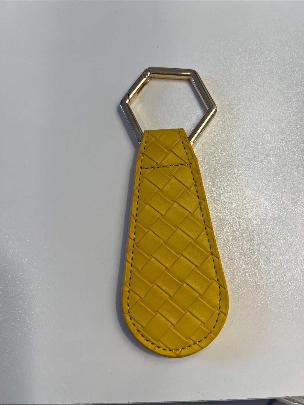 Woven Leather Magnetic BagHat Clip